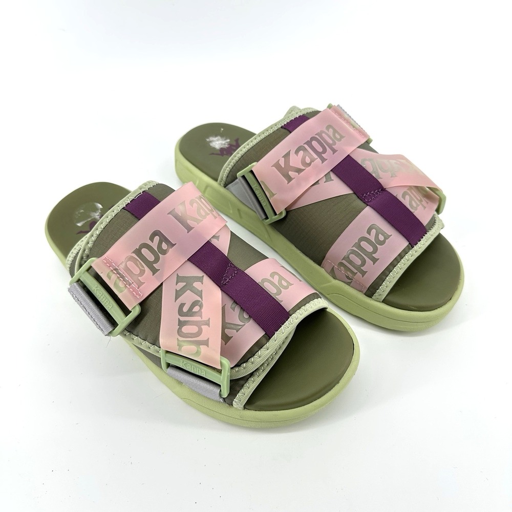 Kappa Authentic Mitel 1 Sandals in the Avocado Pink Size 10 Unisex